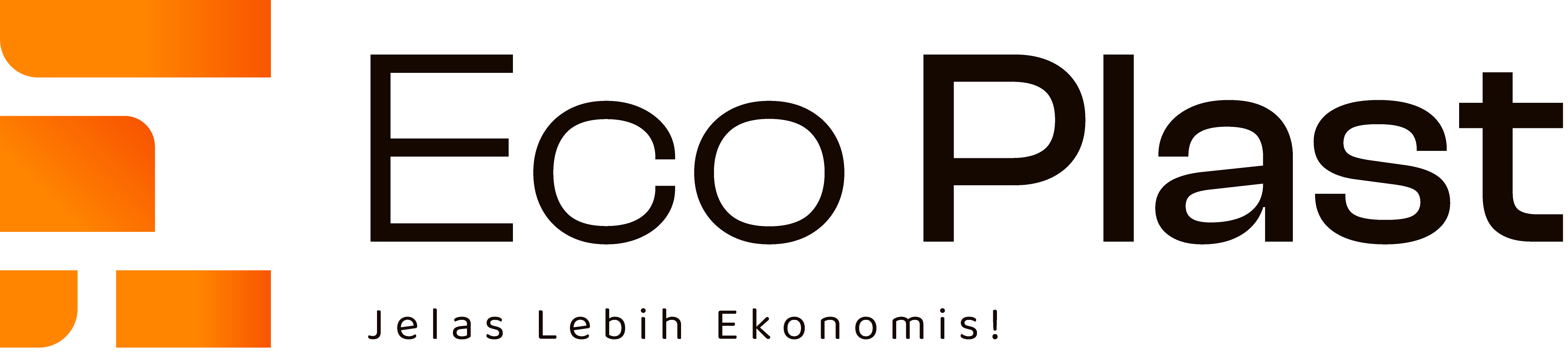 Logo Eco Plast Landscape Oren Hitam
