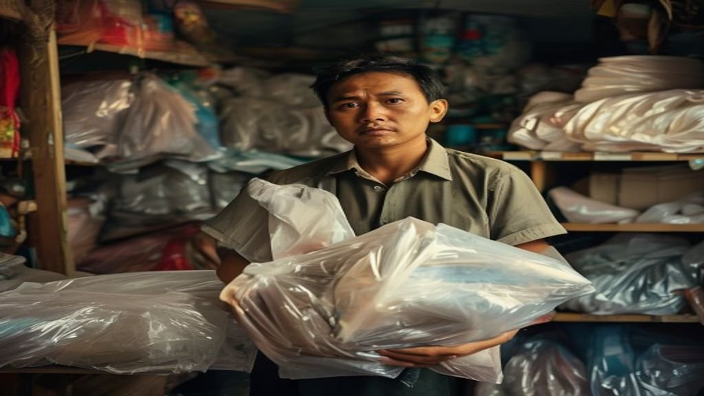 Plastik OPP untuk baju dengan kualitas tinggi untuk menjaga pakaian tetap bersih